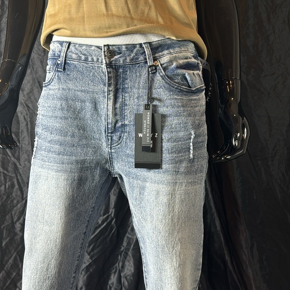 Mens nomad slim fit stretch denim - Picture 4 of 8